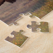 ムース、アルセス・アルセス、大きな〔雄ジカの〕枝角を持つ牛 ジグソーパズル (側面)