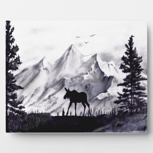 ムース・アンド・マウンテンズ・プラーク フォトプラーク (正面)