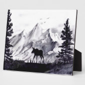 ムース・アンド・マウンテンズ・プラーク フォトプラーク (側面)