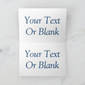 ムース・イン・ザ・メドウ カード (内部)