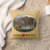 ムース・イン・ザ・メドウ クッション (ブランケット)