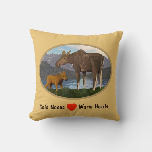 ムース・イン・ザ・メドウ クッション (正面)