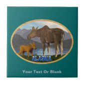 ムース・イン・ザ・メドウ タイル (正面)