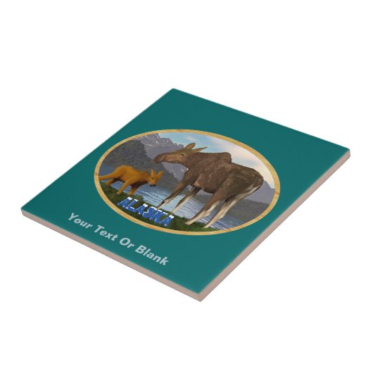 ムース・イン・ザ・メドウ タイル (側面)