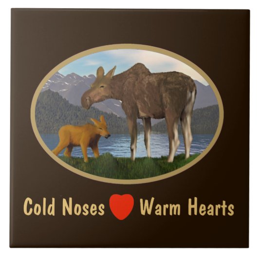 ムース・イン・ザ・メドウ タイル (正面)