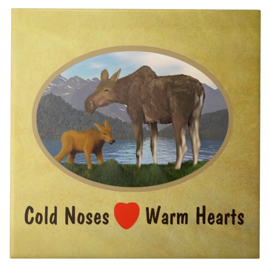 ムース・イン・ザ・メドウ タイル (正面)