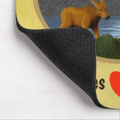 ムース・イン・ザ・メドウ マウスパッド (コーナー)