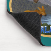 ムース・イン・ザ・メドウ マウスパッド (コーナー)