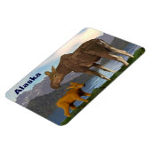 ムース・イン・ザ・メドウ マグネット (左側)