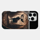 ムース・ウッド・サイン iPhoneケース (裏面横)