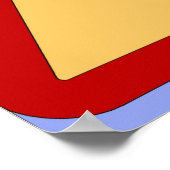 ムース（エルク）道路標識 ポスター (角)