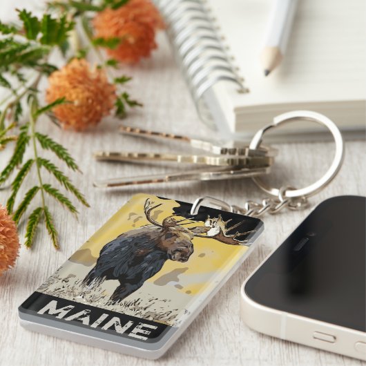 ムース キーホルダー (正面右)