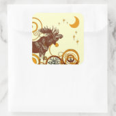 ムース・クリスマス スクエアシール (バッグ)