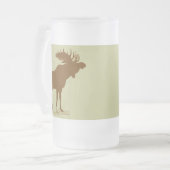 ムース・クリスマス フロストグラスビールジョッキ (正面左)