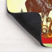 ムース・クリスマス マウスパッド (コーナー)