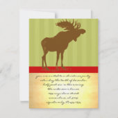 ムース・クリスマス 招待状 (正面)