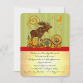 ムース・クリスマス 招待状 (正面)