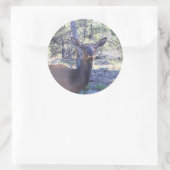 ムース・ステッカー ラウンドシール (バッグ)