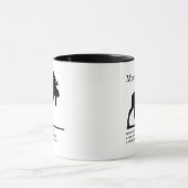 ムース、ディナーの目的 マグカップ (中央)