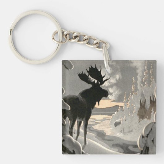 「ムース・ブレス」 キーホルダー (正面)