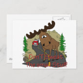 ムース・ユーモア ポストカード (正面/裏面)