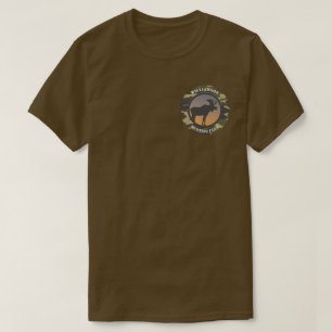ムース&迷彩柄ラウンドデザインTシャツ Tシャツ