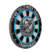 ムース〔雄ジカの〕枝角ズフォレストターゲットアート ダーツボード (正面左)