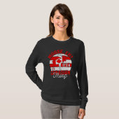 ムースEhカナダ国旗カナダ日メープルリーフ女性 Tシャツ (正面フル)