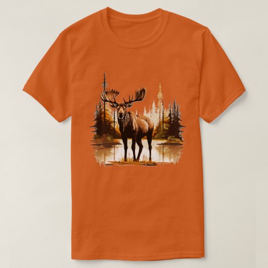 ムースTシャツ1 Tシャツ (デザイン正面)