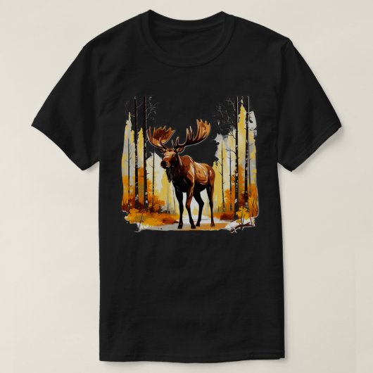 ムースTシャツ3 Tシャツ (デザイン正面)