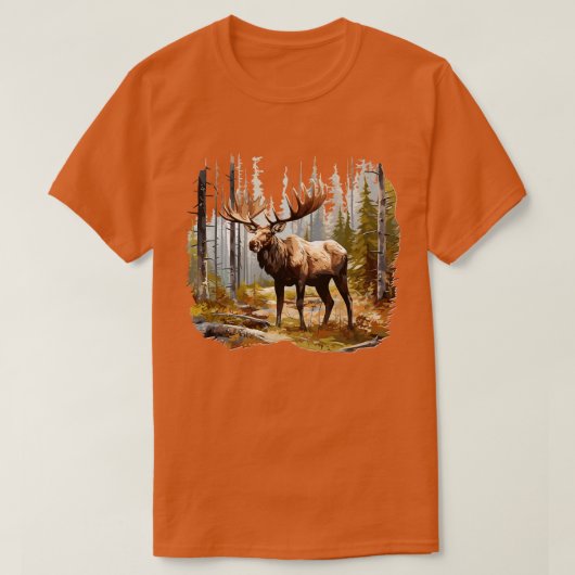 ムースTシャツ4 Tシャツ (デザイン正面)