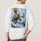 ムースTシャツ Tシャツ (裏面)