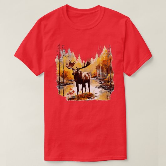 ムースTシャツ Tシャツ (デザイン正面)