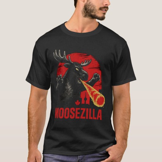 ムーセジラモースゴジラ Tシャツ (正面)