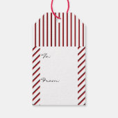 ムーセマをメリー持つ |クリスマス ギフトタグ (裏面)