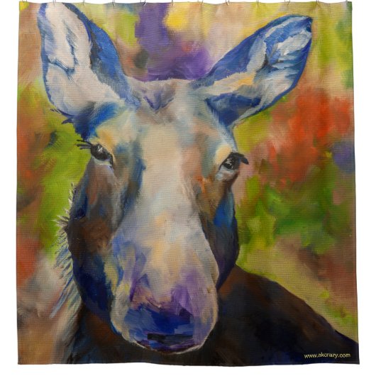 ムーゼムースシャワーカーテン シャワーカーテン (正面)