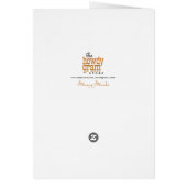 "ムーチャスグラシアス"牛のサンキューカード (裏面)