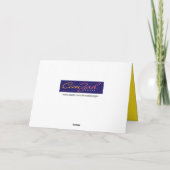 『ムーチャス·グラシアス·イン·ウッダー·ワーズ』感謝していの カード (裏面)