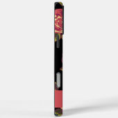 ムーディはっきりしたーガーリーピンクローズ開花 Case-Mate iPhoneケース (裏面 / 右)