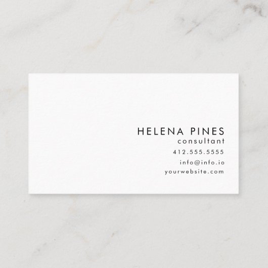 ムーディはっきりしたーパインタリーの花の白黒 名刺 (裏面)