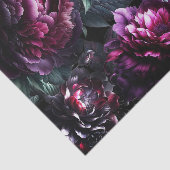 ムーディはっきりしたーフラワーブラックエンチャントフローラ結婚ズ 薄葉紙 (詳細)