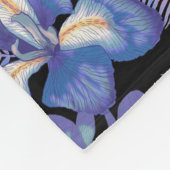 ムーディアイリス フリースブランケット (角)