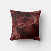 ムーディアゲート |ヘナ血赤ガーネット宝石トーン クッション (正面)