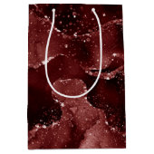 ムーディアゲート |ヘナ血赤ガーネット宝石トーン ミディアムペーパーバッグ (正面)