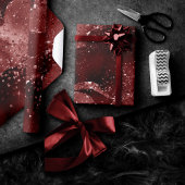 ムーディアゲート |ヘナ血赤ガーネット宝石トーン ラッピングペーパー