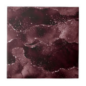 ムーディアゲート |ワインボルドーSangria Merlot Maroon タイル (正面)