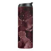 ムーディアゲート |ワインボルドーSangria Merlot Maroon タンブラー (回転左)