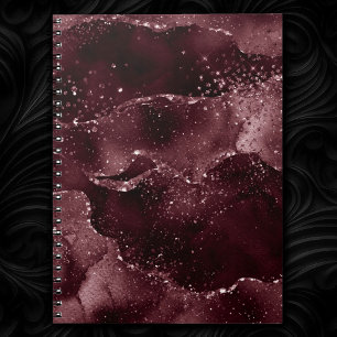 ムーディアゲート ワインボルドーSangria Merlot Maroon ノートブック