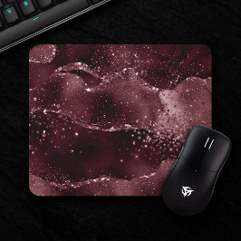 ムーディアゲート |ワインボルドーSangria Merlot Maroon マウスパッド