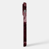 ムーディアゲート |ワインボルドーSangria Merlot Maroon iPhoneケース (左側面)